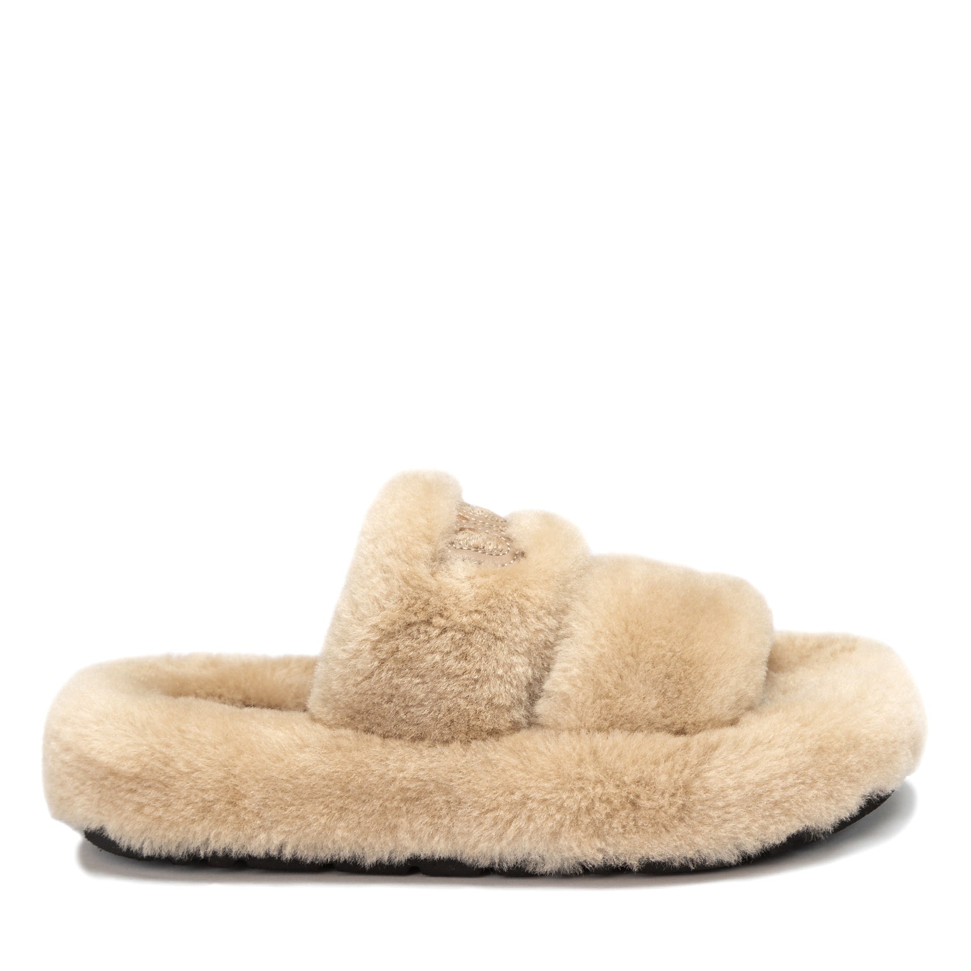 Fluffy Supreme Uggs, women's slippers in Bronze view 6