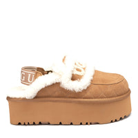 Ultimate Platform Uggs, women's slippers in Chestnut view 1