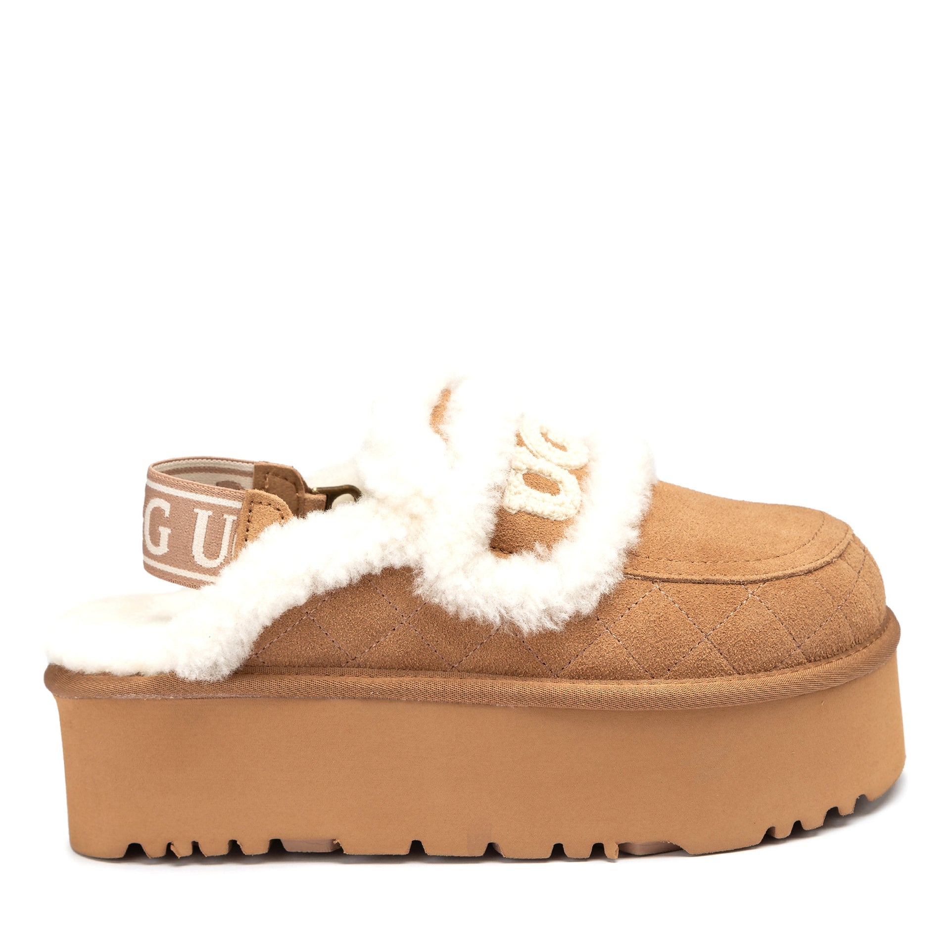 Ultimate Platform Uggs, women's slippers in Chestnut view 1