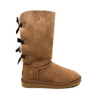 Premium Tall Back Bow Uggs, women's boots in Chestnut view 2