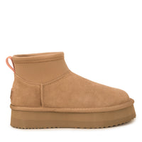 Mini Dipp Platform Uggs, women's boots in Chestnut view 1