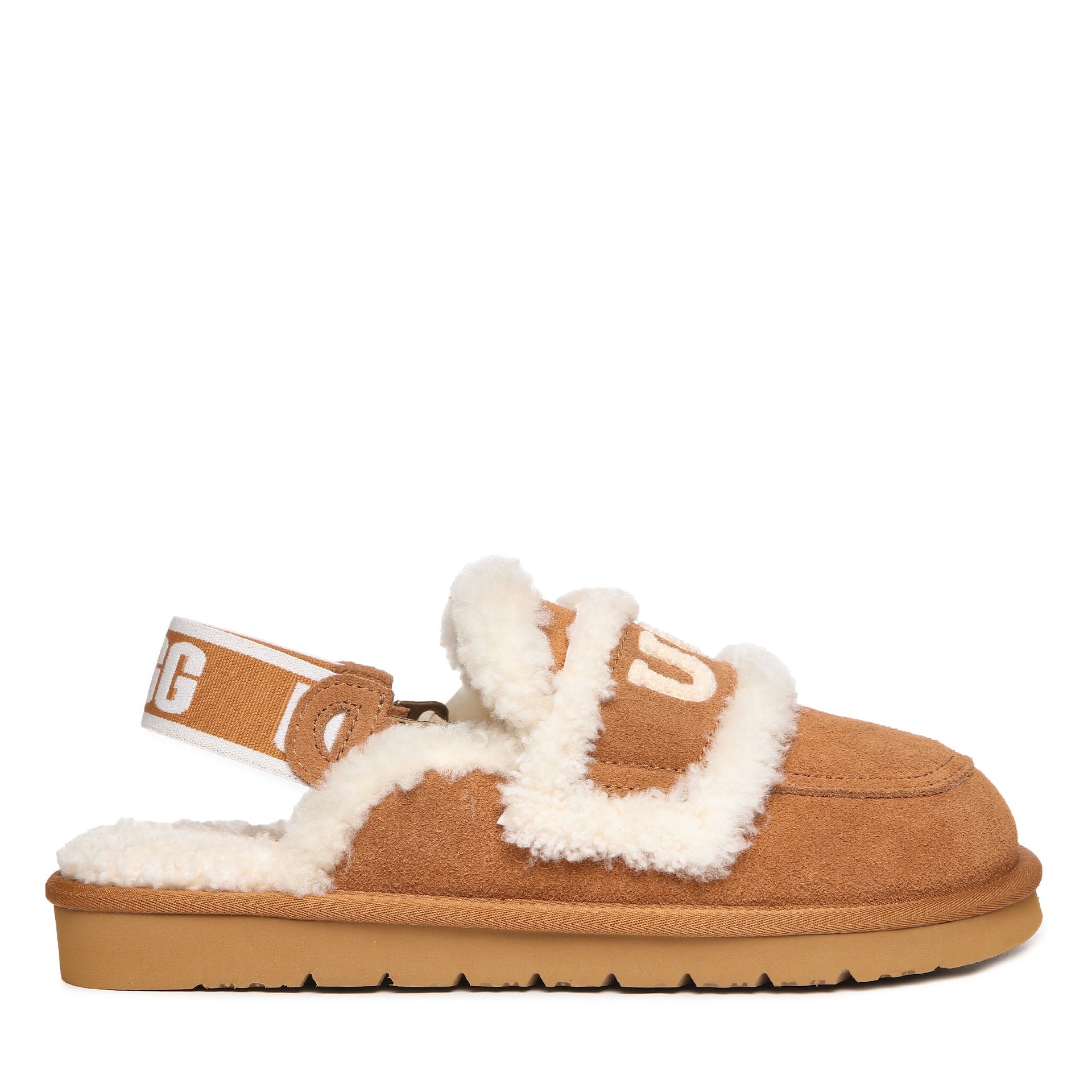 Trisha Platinum Uggs, women's slippers in Chestnut view 11