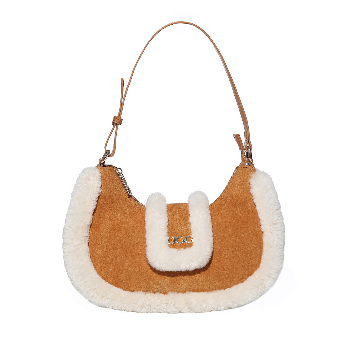Aira Hand Bag Uggs women's sheepskin hand bag in Chestnut