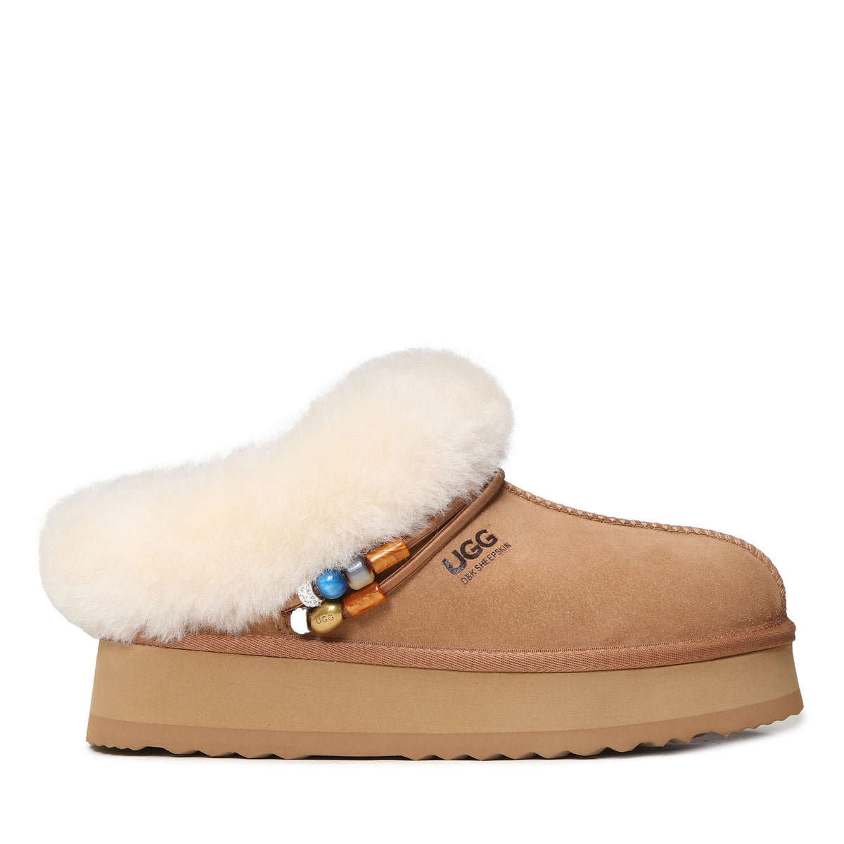 Platform Tazzelle Ugg Slippers, for women in Chestnut view 1