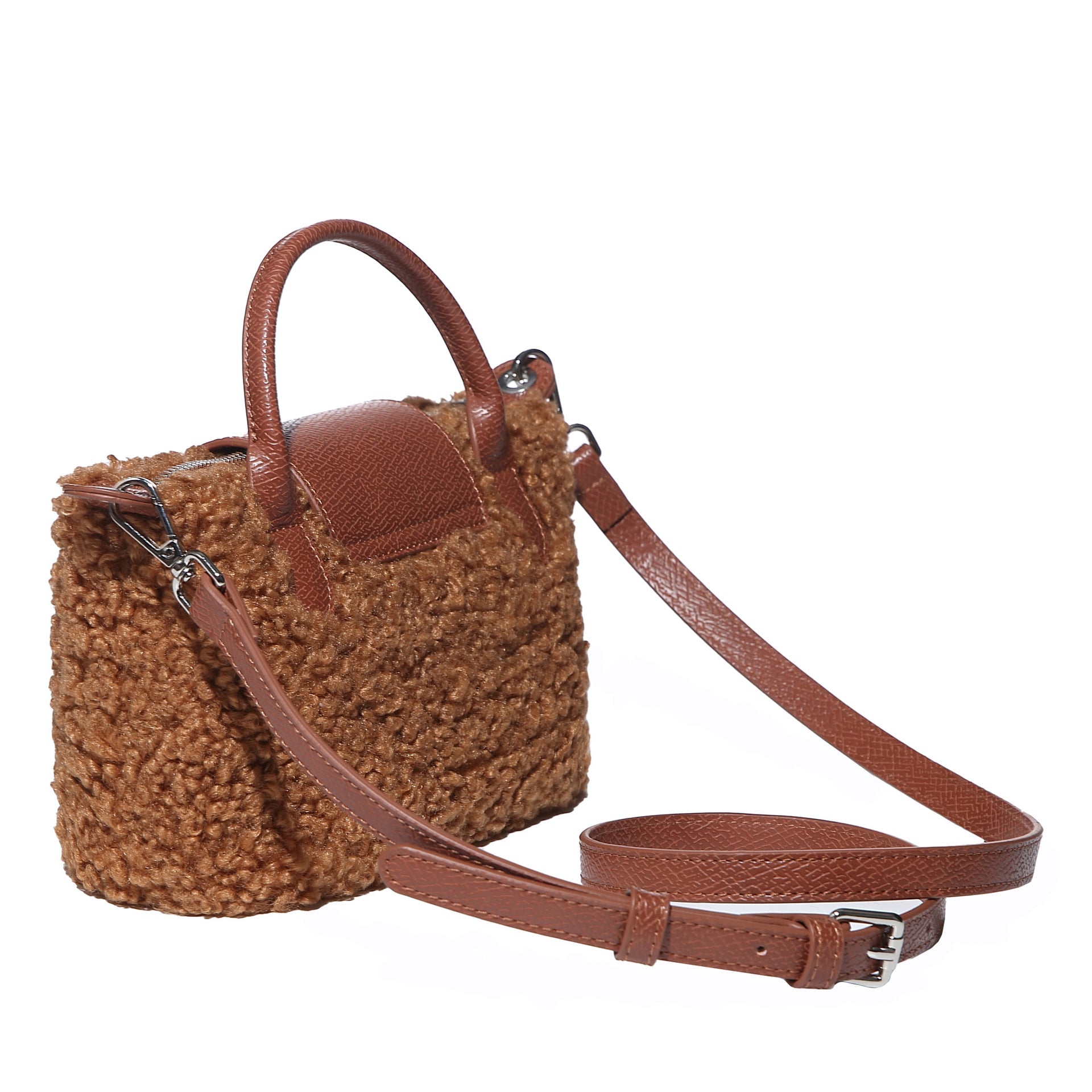 Pam Shoulder Ugg Bags women's sheepskin shoulder purse in Chestnut view 2