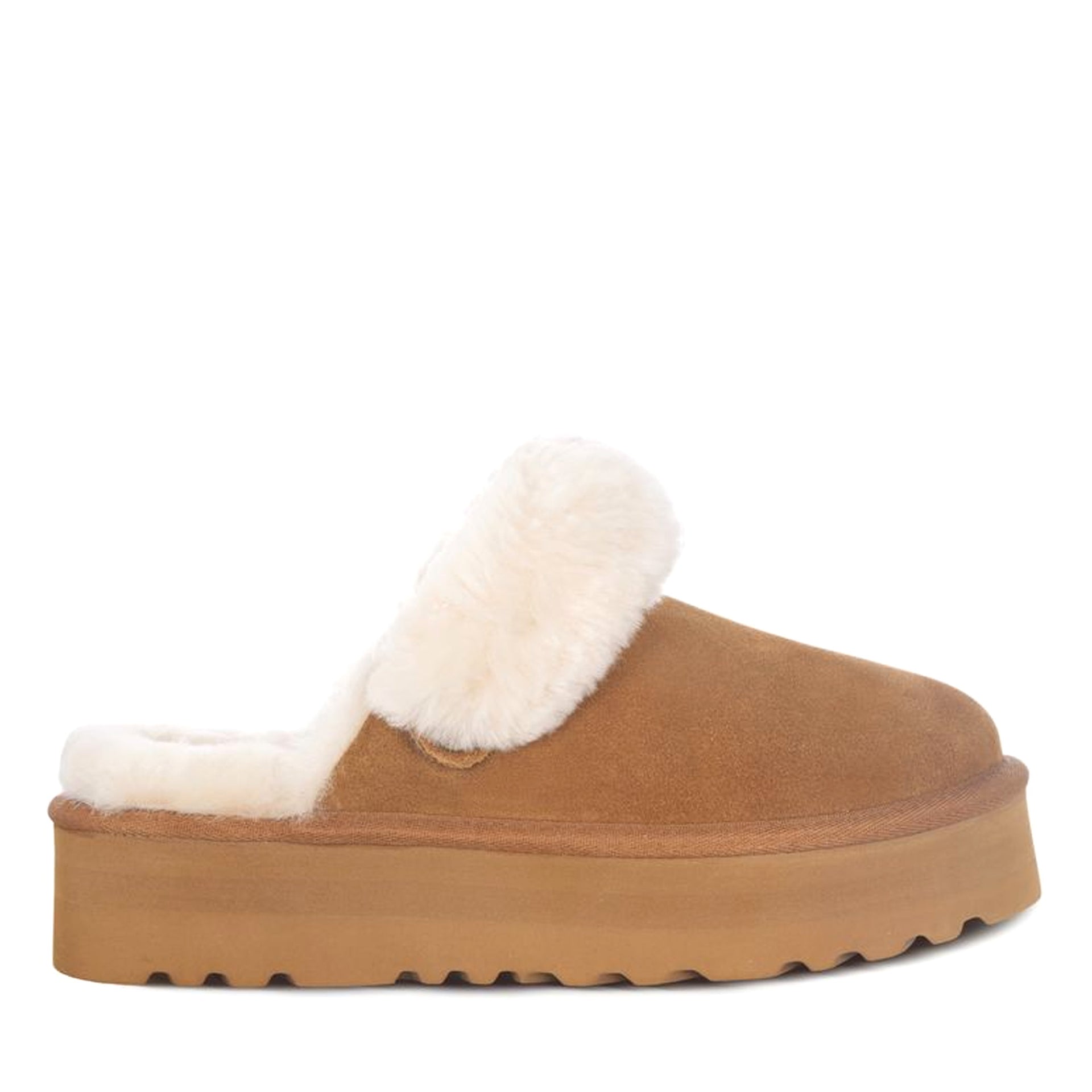 Platform Sandals Uggs, for women in Chestnut view 2