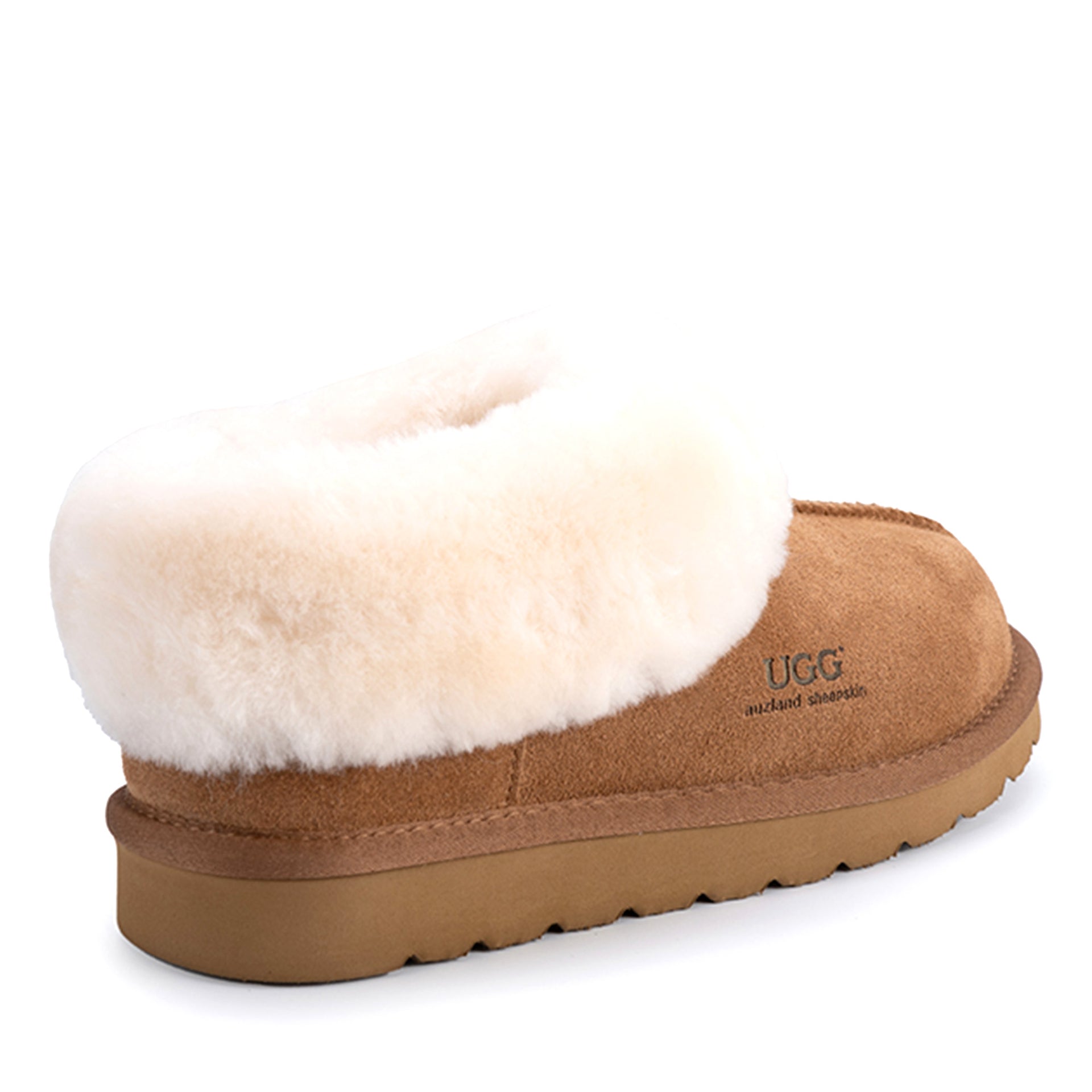 Premium Traditional Ugg Slippers, for women and men in Chestnut view 7