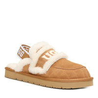 Detachable Fluffy Uggs, women's slippers in Chestnut view 2