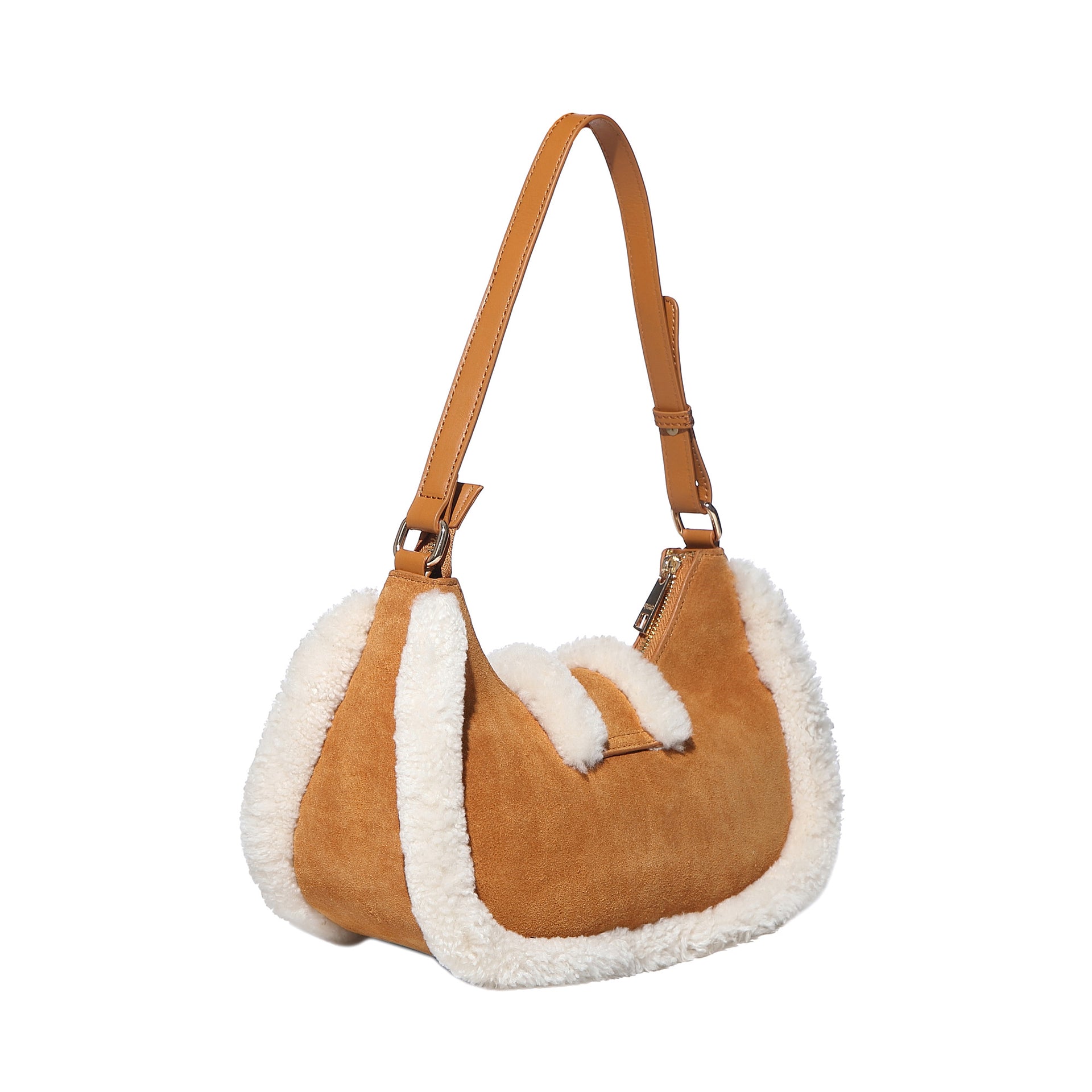 Aira Hand Bag Uggs women's sheepskin hand bag in Chestnut view 2