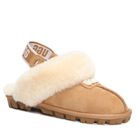 Logo Sandals Uggs, for women in Chestnut view 2