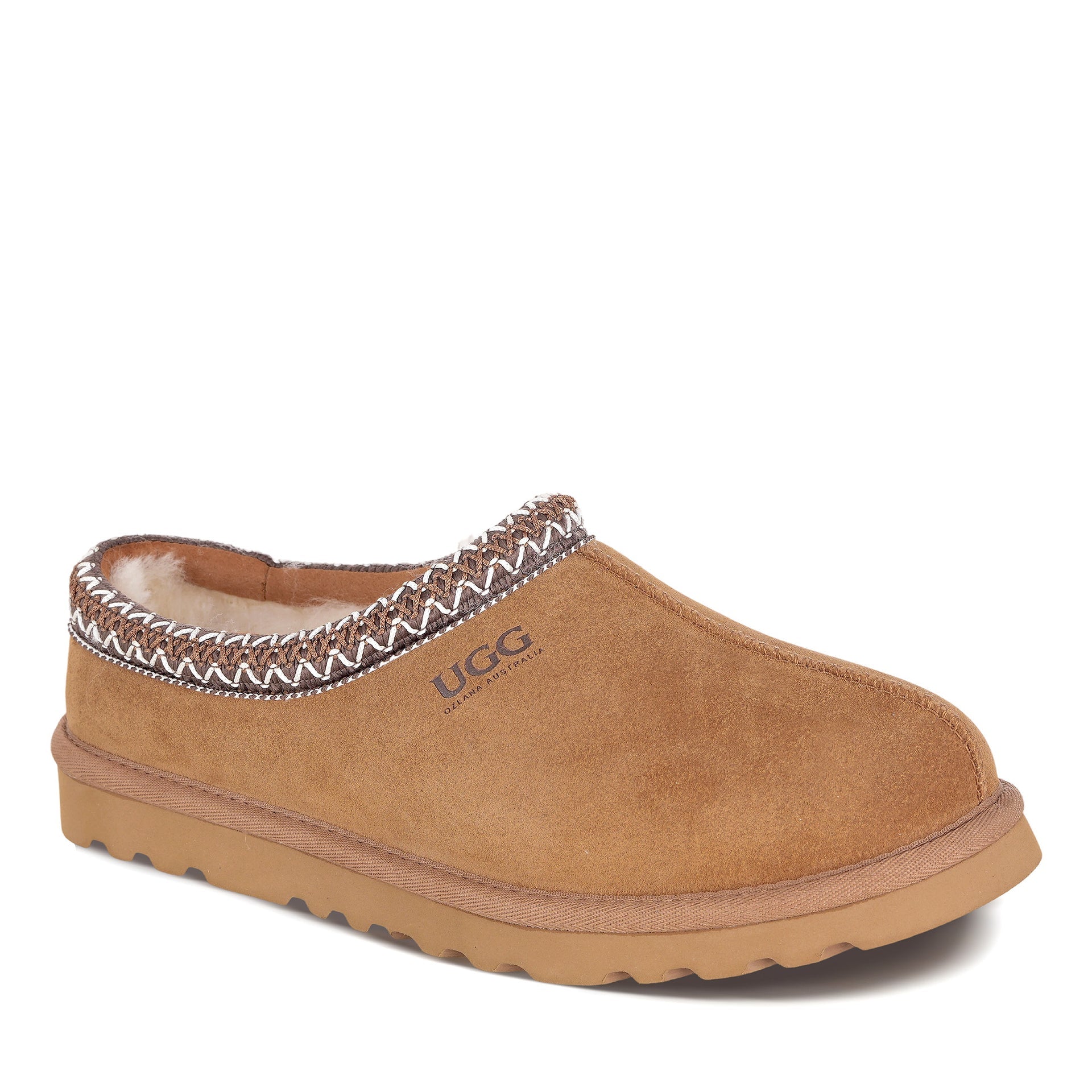 Tassie Ugg Slippers, for women and men in Chestnut view 7