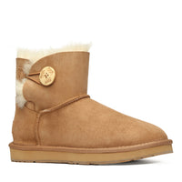Classic Mini Button Uggs, women's boots in Chestnut view 2