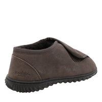Ultimate Sheepskin Ankle Velcro, women's and men's ugg slippers in Chocolate view 16