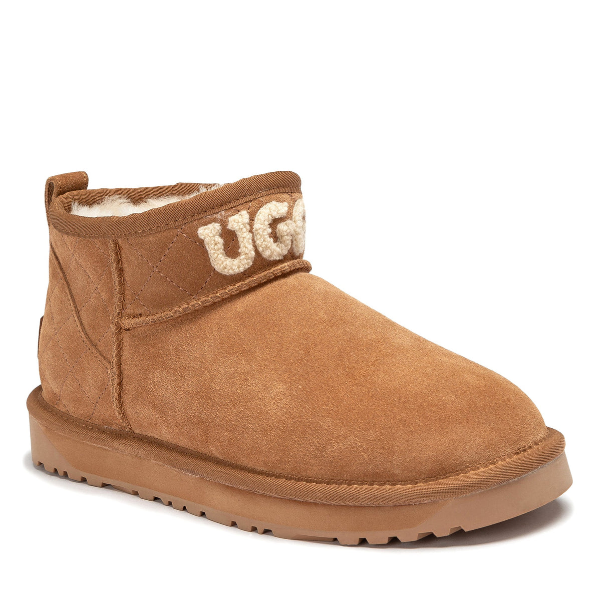 Louize Mini Logo Ugg Boots, for women in Chestnut view 1