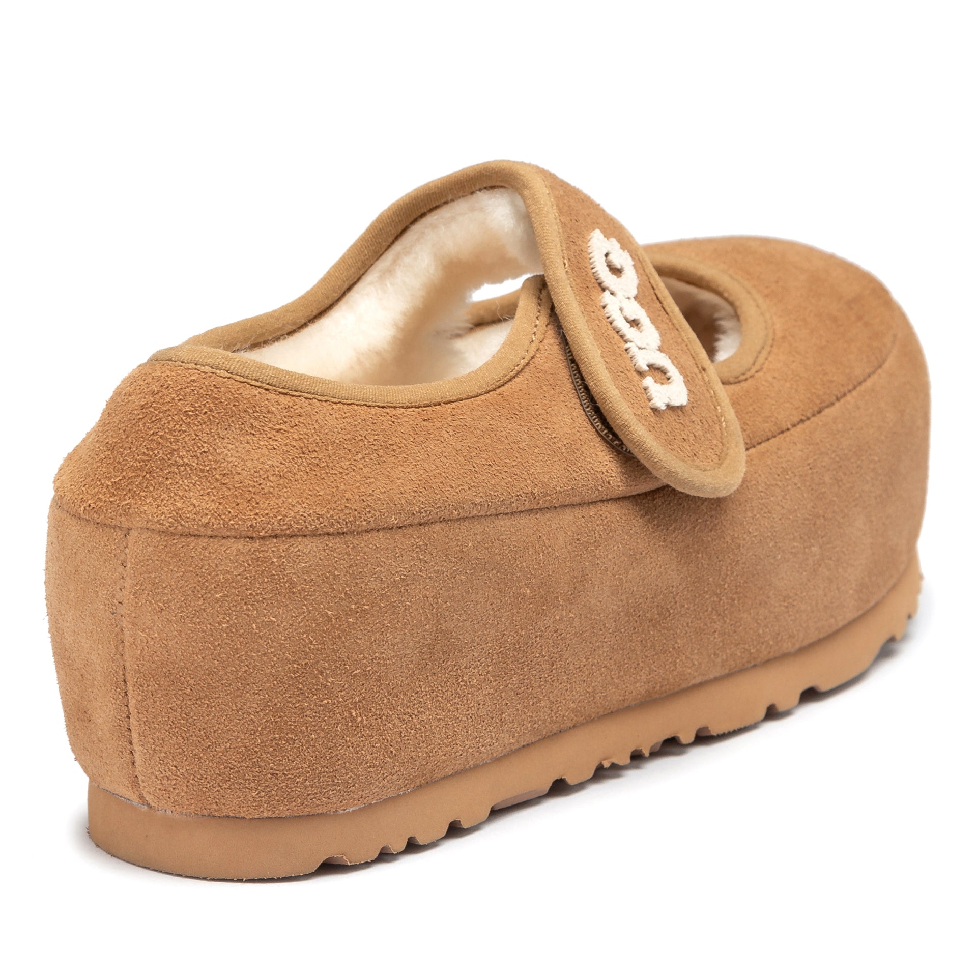 Velcro Elevator Uggs, women's slippers in Chestnut view 3