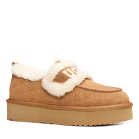 Diam Platform Ugg Slippers, for women in Chestnut view 2