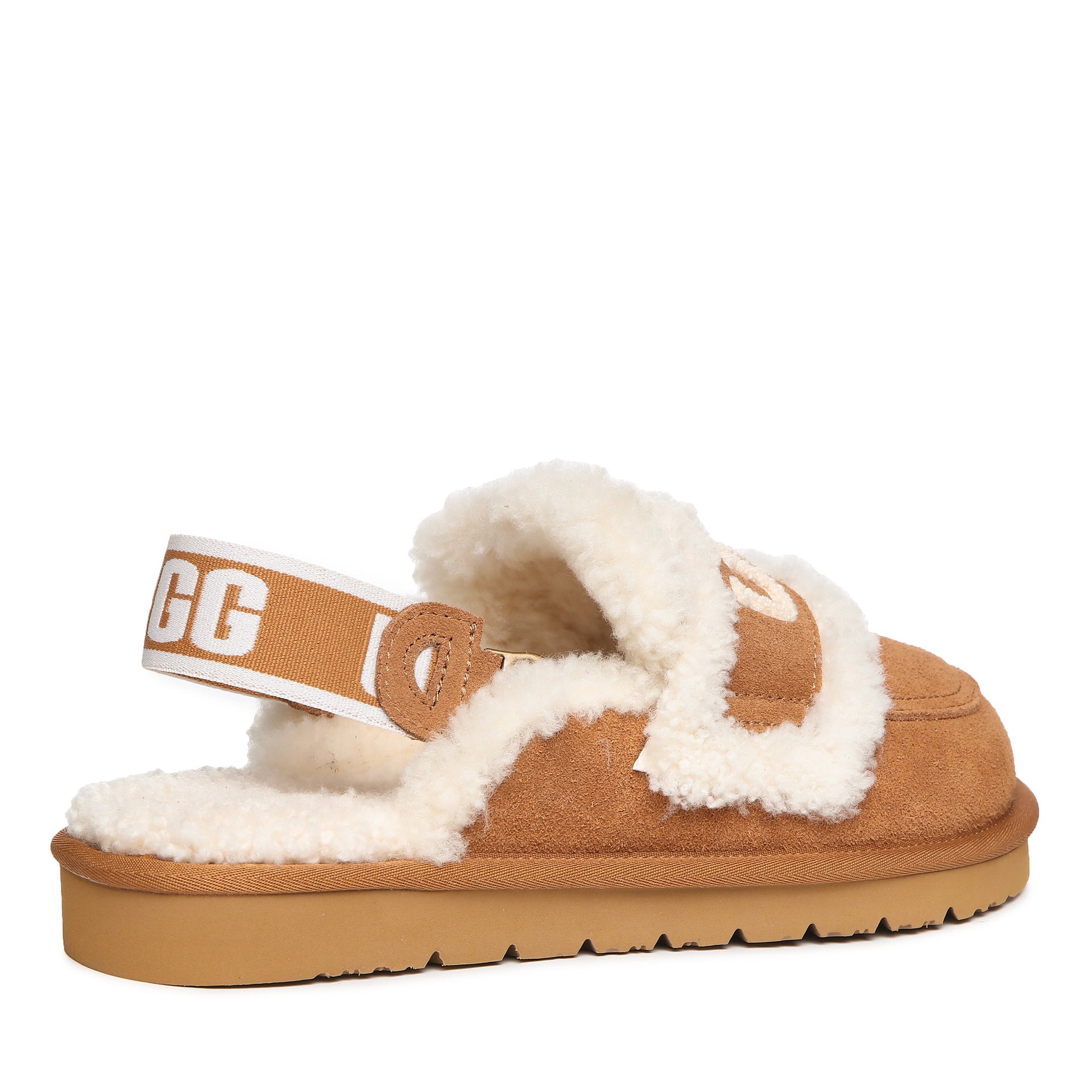 Trisha Platinum Uggs, women's slippers in Chestnut view 13