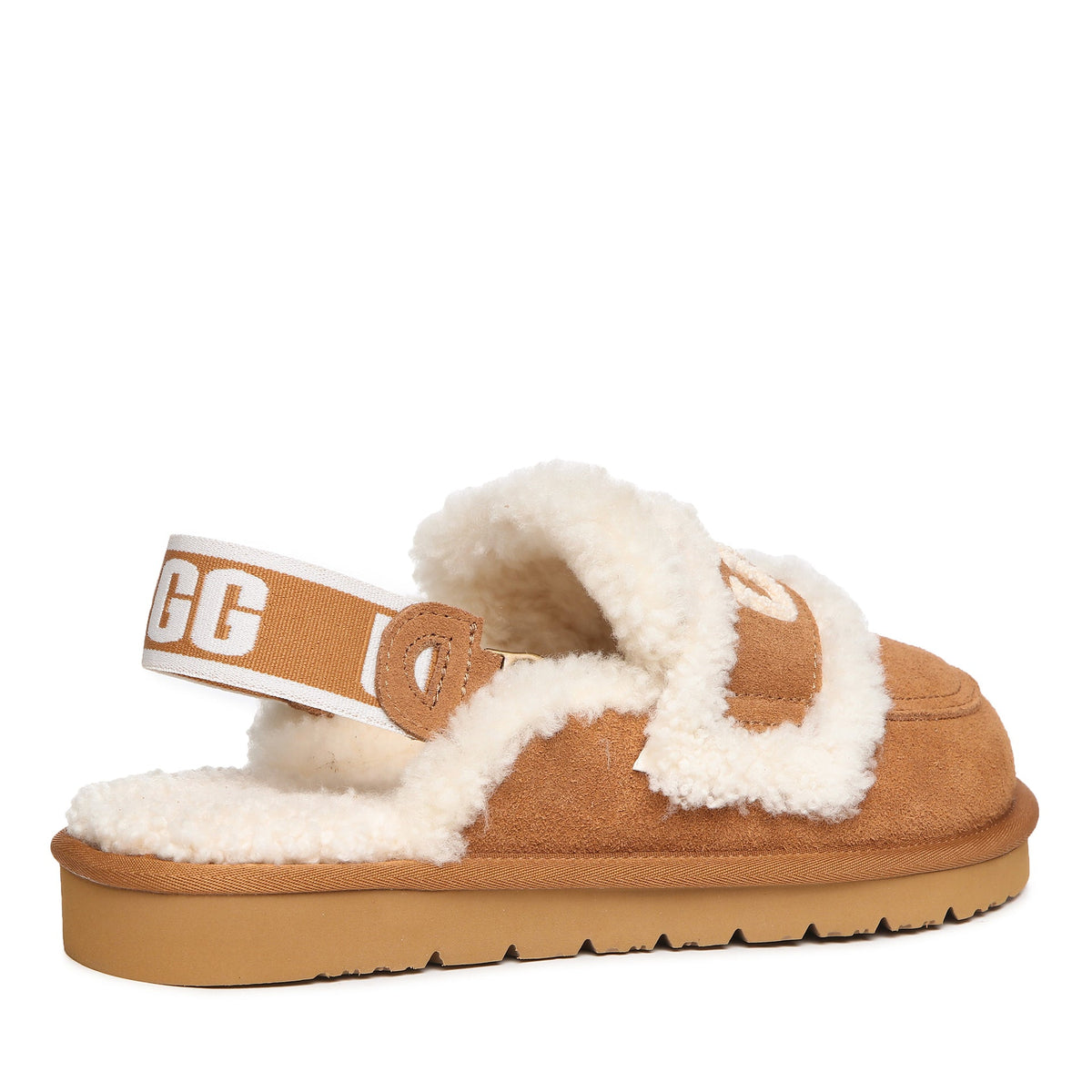 Trisha Platinum Uggs, women's slippers in Chestnut view 13