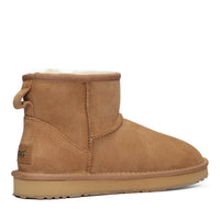 Classic Mini Uggs, women's and men's boots in Chestnut view 3