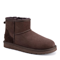 Mini Classic Ugg Boots, for women and men in Chocolate view 7