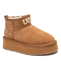 Louize Logo Platform Ugg Boots, for women in Chestnut view 1