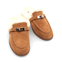 Stella Charm Uggs womens slip on ugg slippers in chestnut view 4