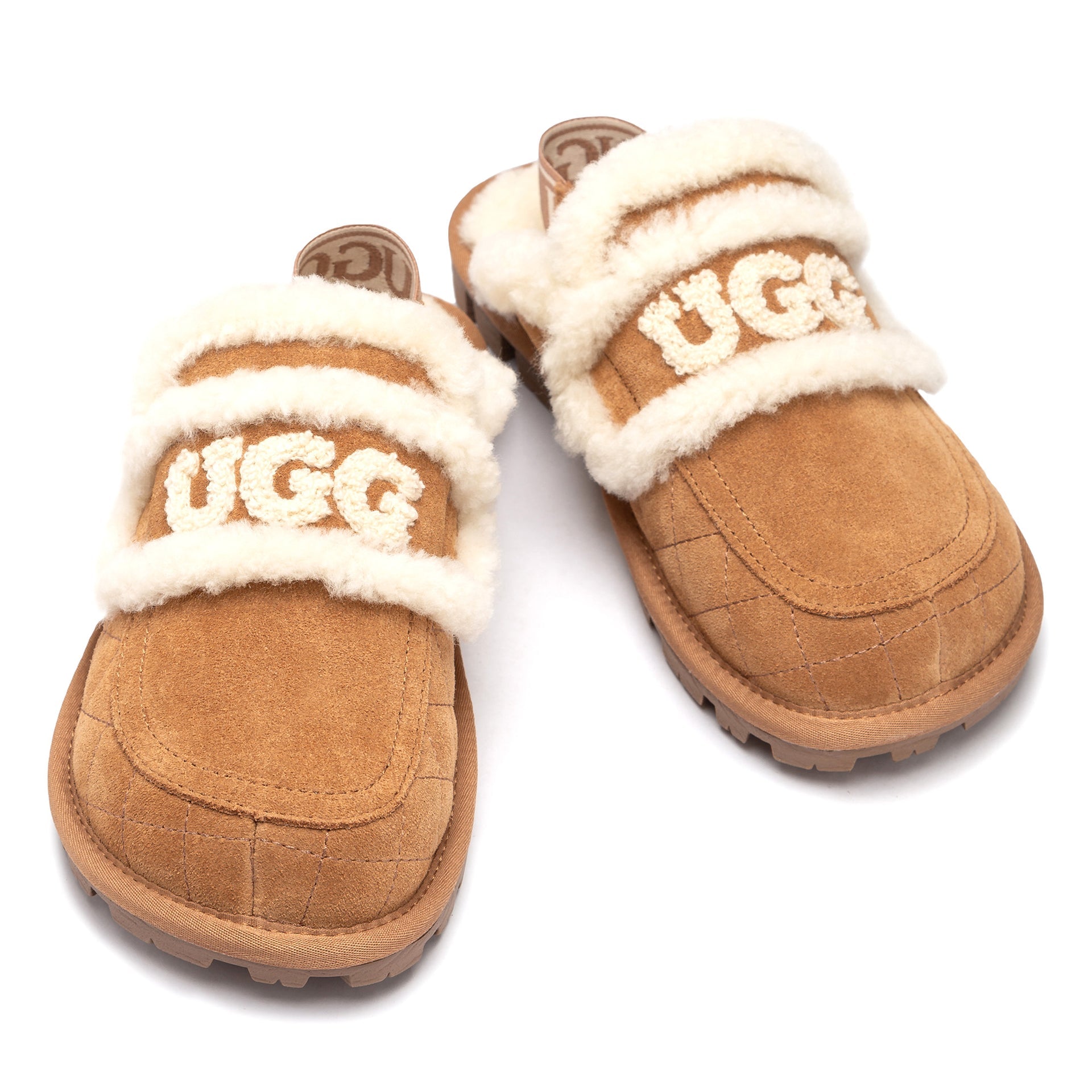 Chloe Detachable Strap Uggs, women's slippers in Chestnut view 4