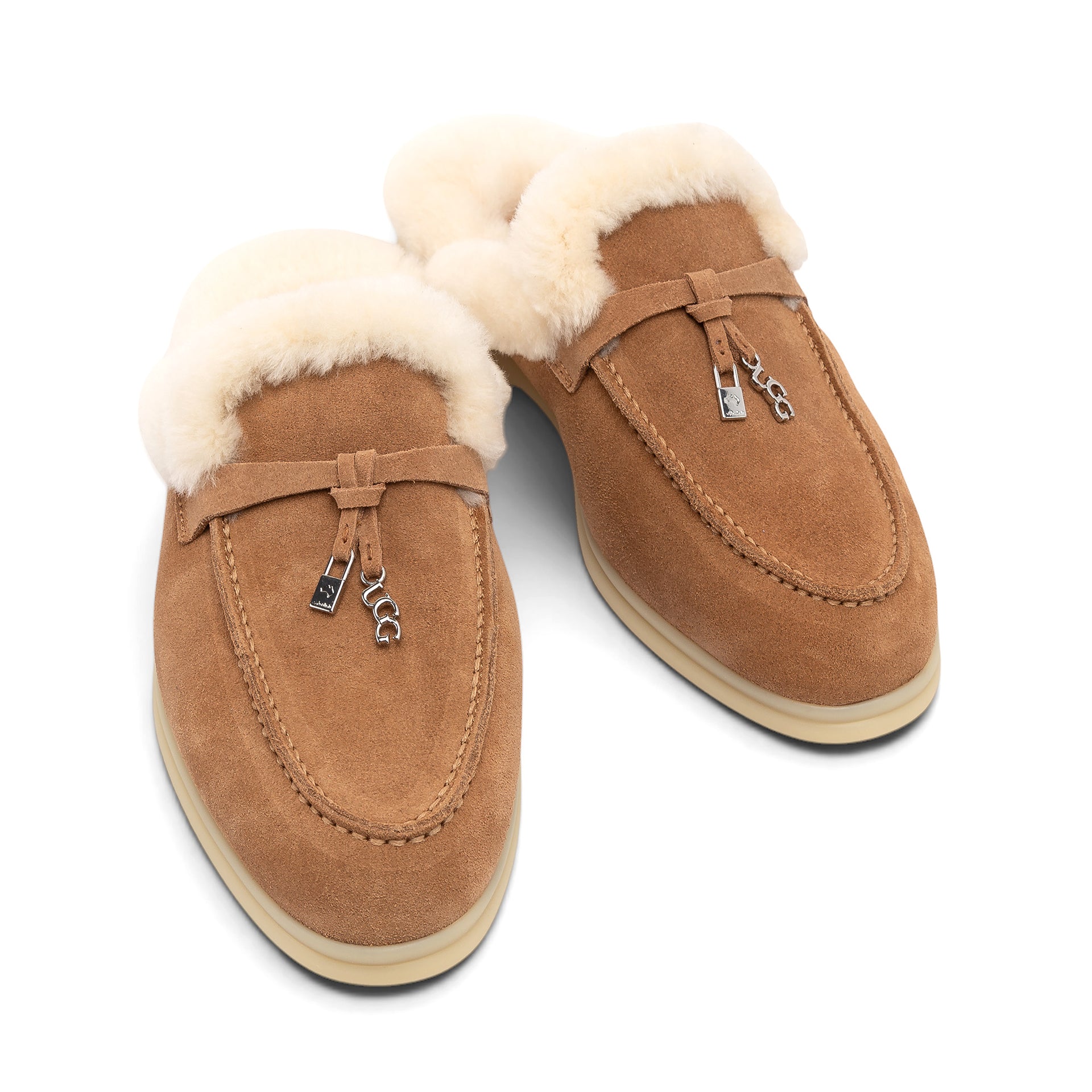Charm Mule Uggs sheepskin ugg slippers view 4