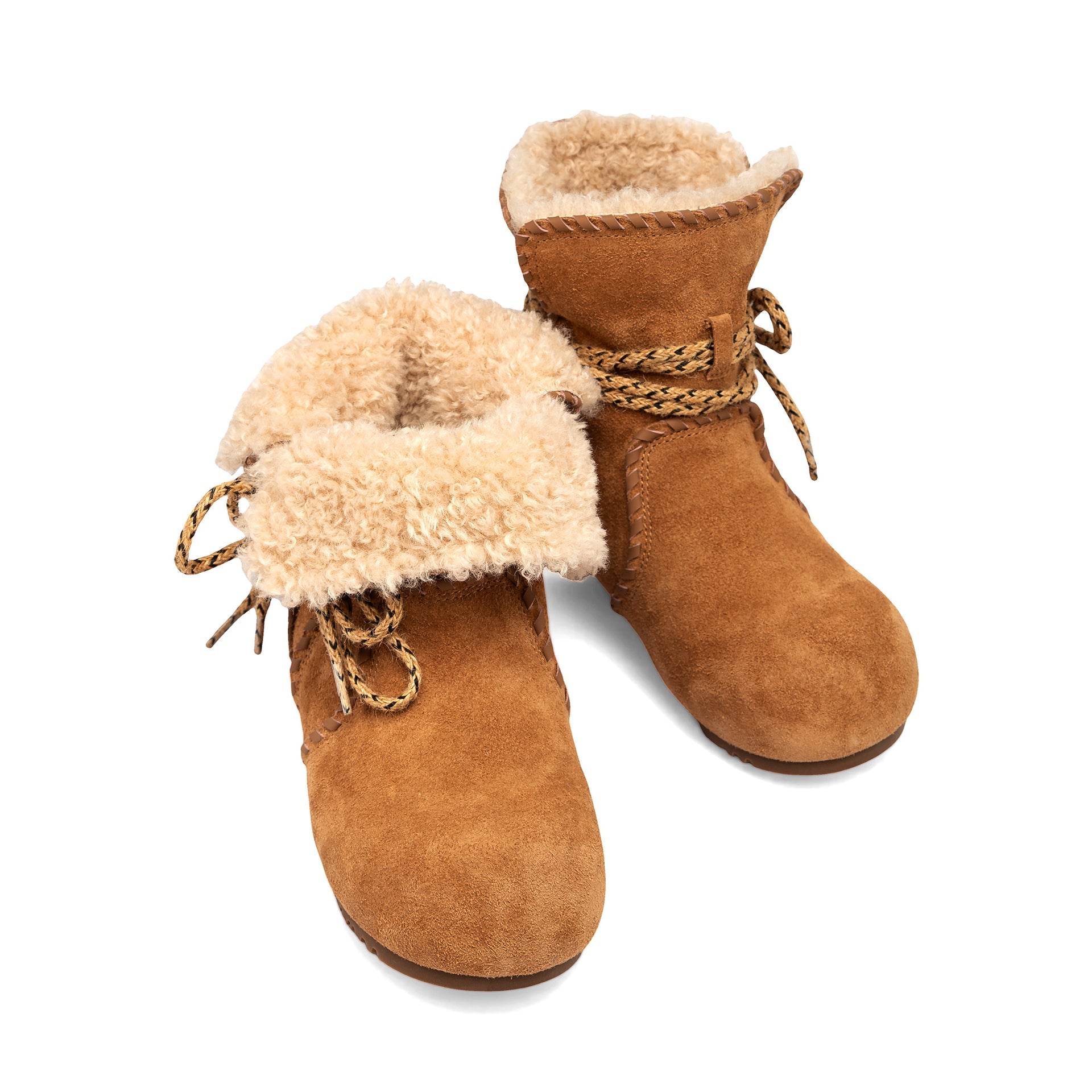 Lace Wrap Ugg Boots sheepskin ugg boots view 4