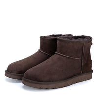 Mini Classic Ugg Boots, for women and men in Chocolate view 8