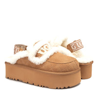 Ultimate Platform Uggs, women's slippers in Chestnut view 4