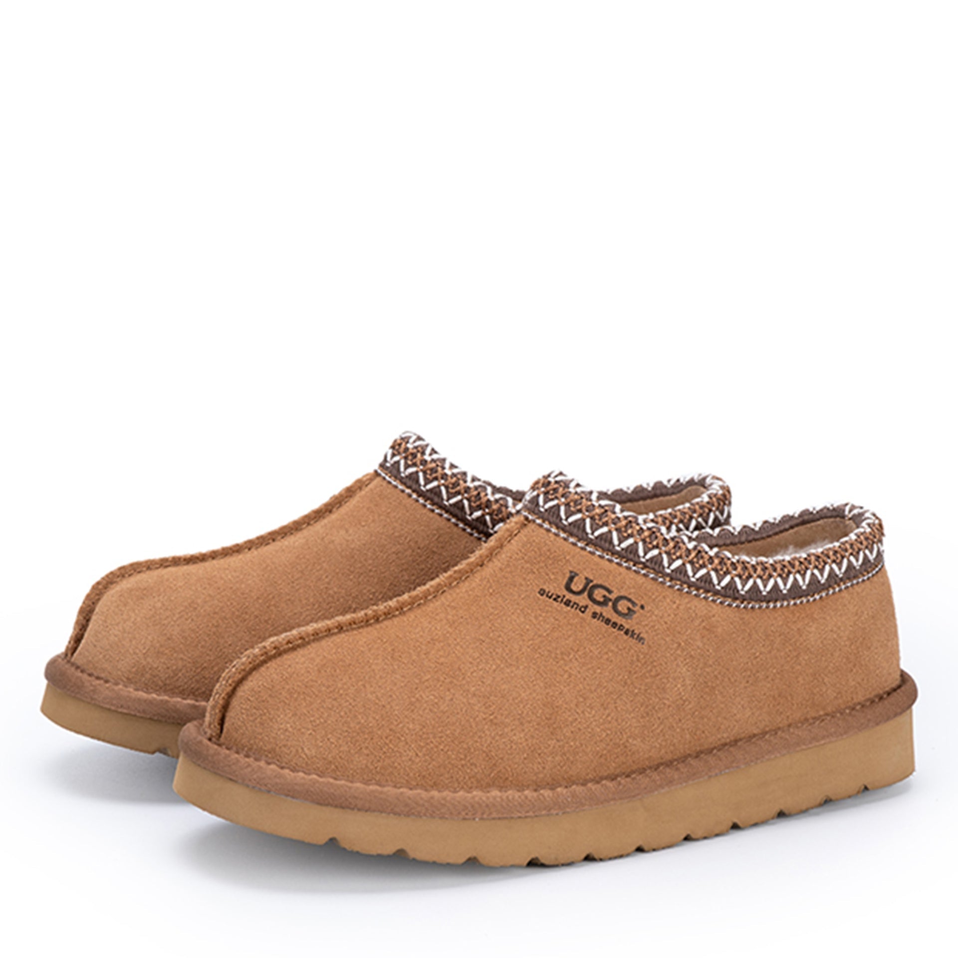 Premium Tassie Ugg Slippers, for women and men in Chestnut view 8