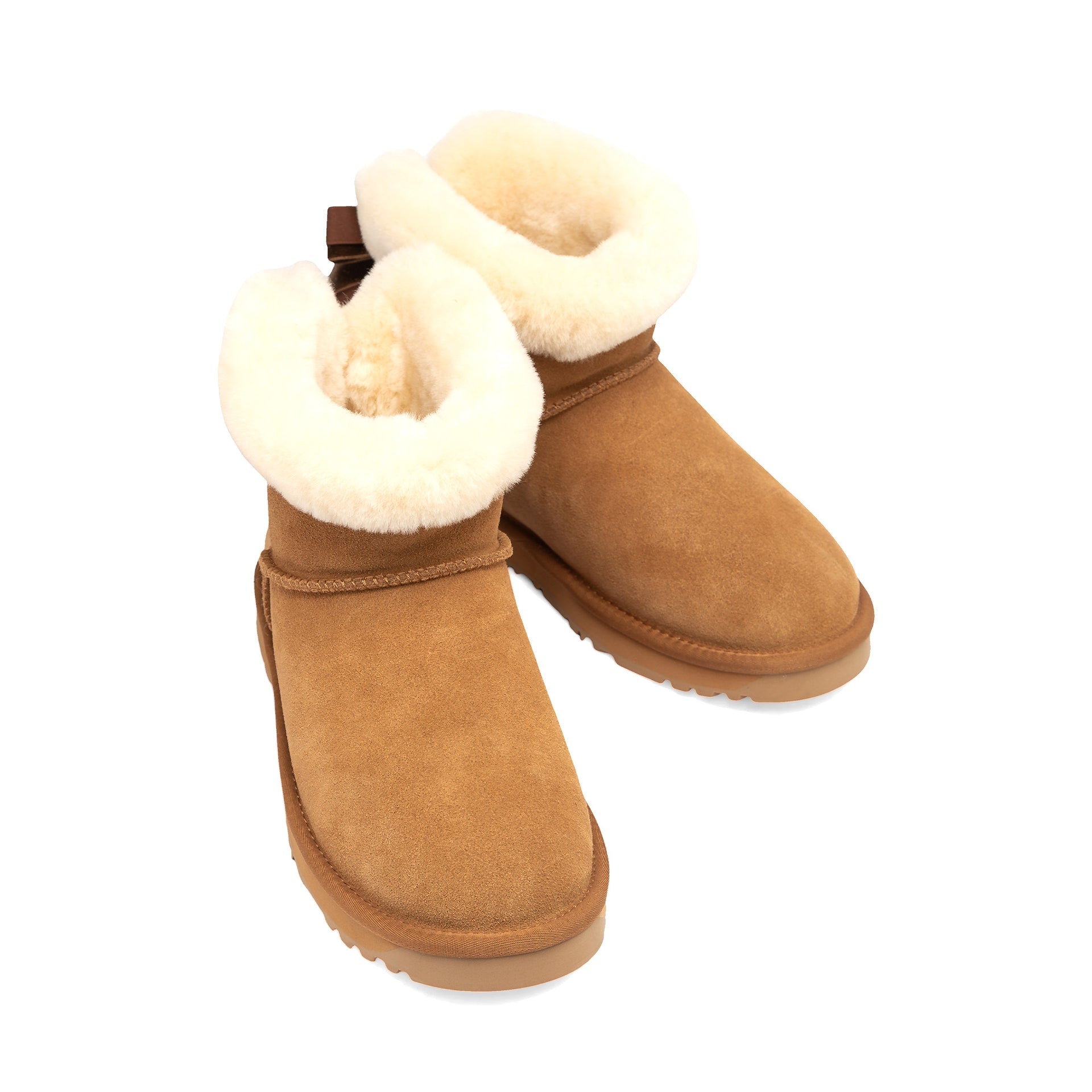 Mini Ribbon Uggs mini sheepskin ugg boots view 5