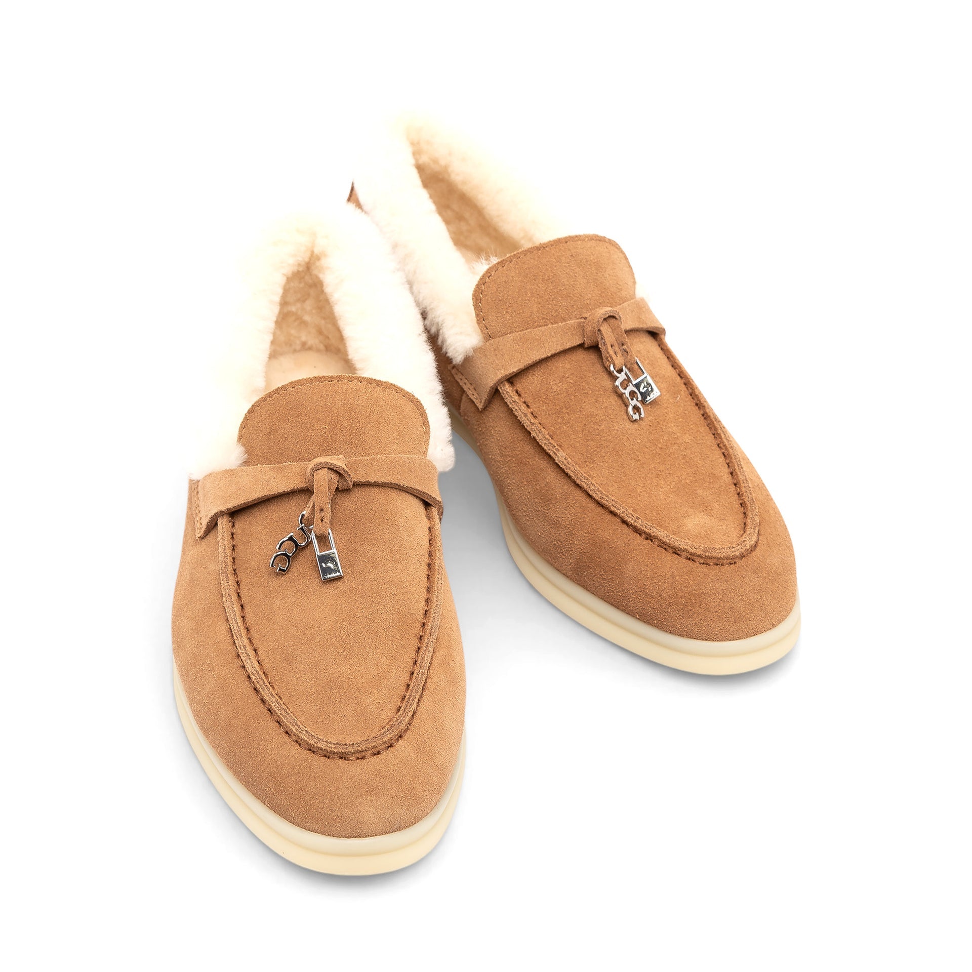 Shearling Loafer Uggs sheepskin ugg slippers view 4
