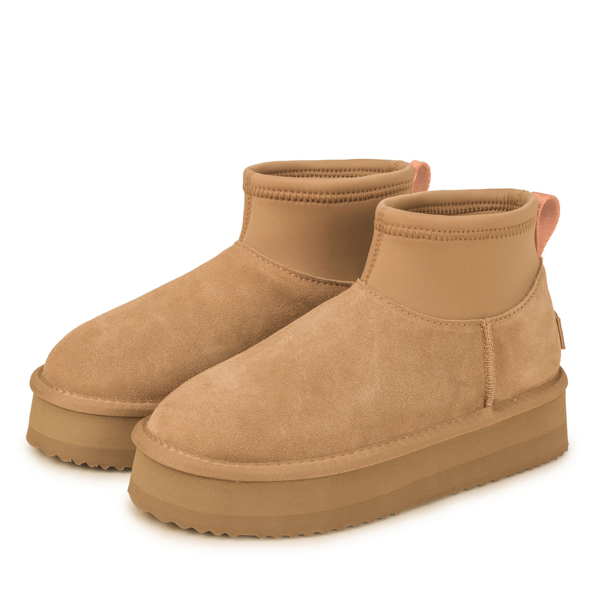 Mini Dipp Platform Uggs, women's boots in Chestnut view 4