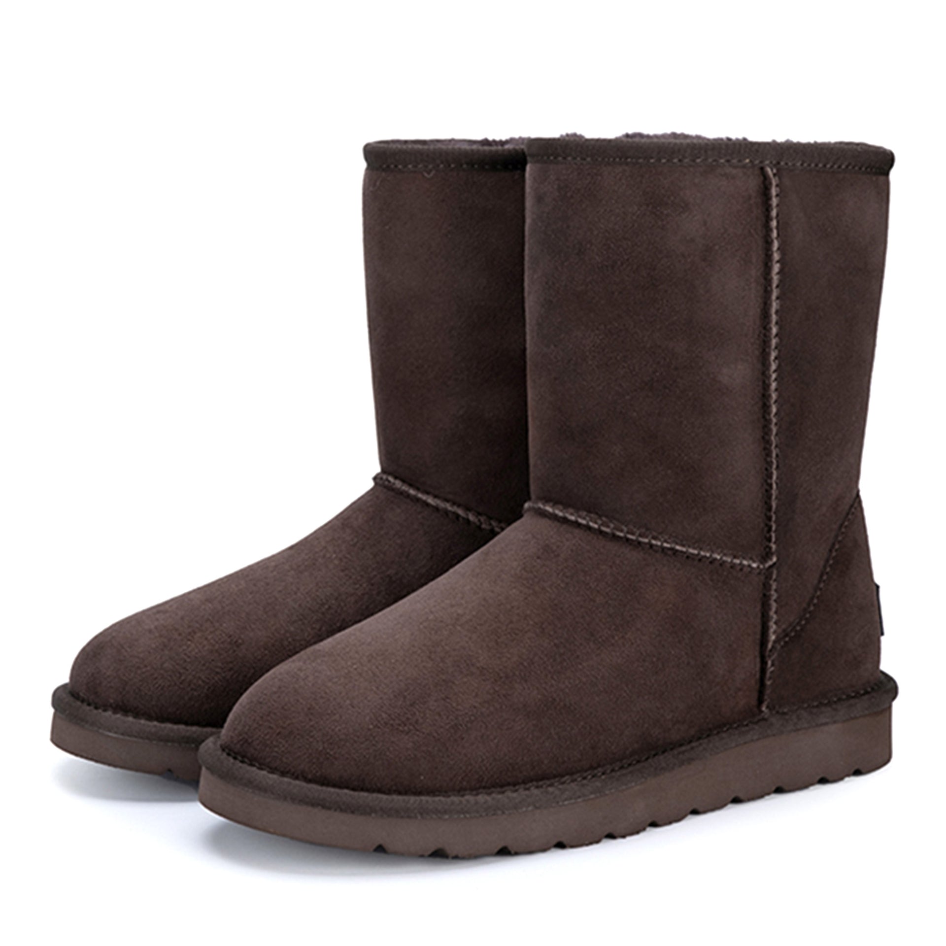 Mid Classic Ugg Boots, for women and men in Chocolate view 12