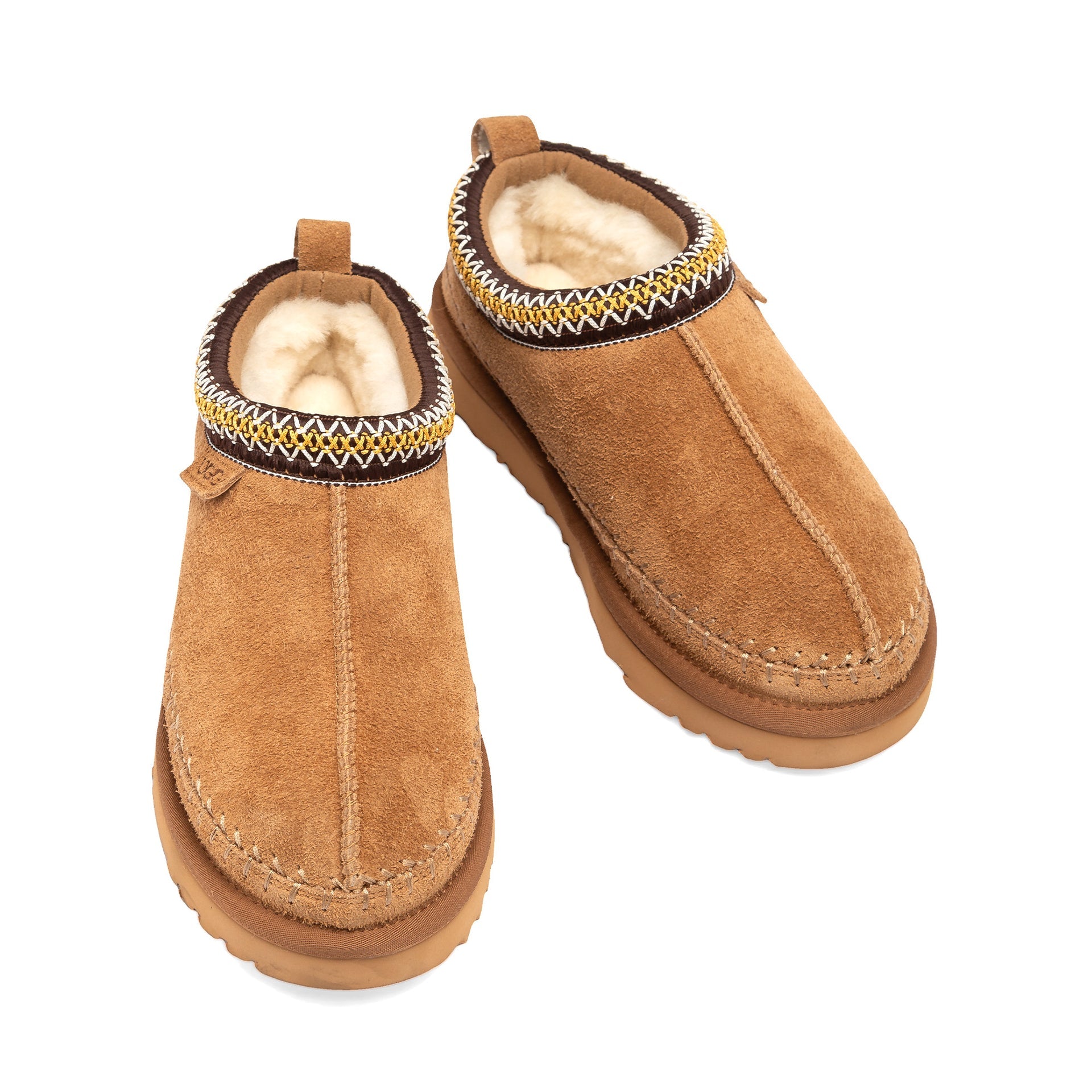 Heritage Tassie Ugg Slippers, for women and men in Chestnut view 5