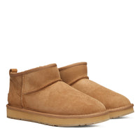 Classic Ultra Mini Uggs, women's and men's boots in Chestnut view 4