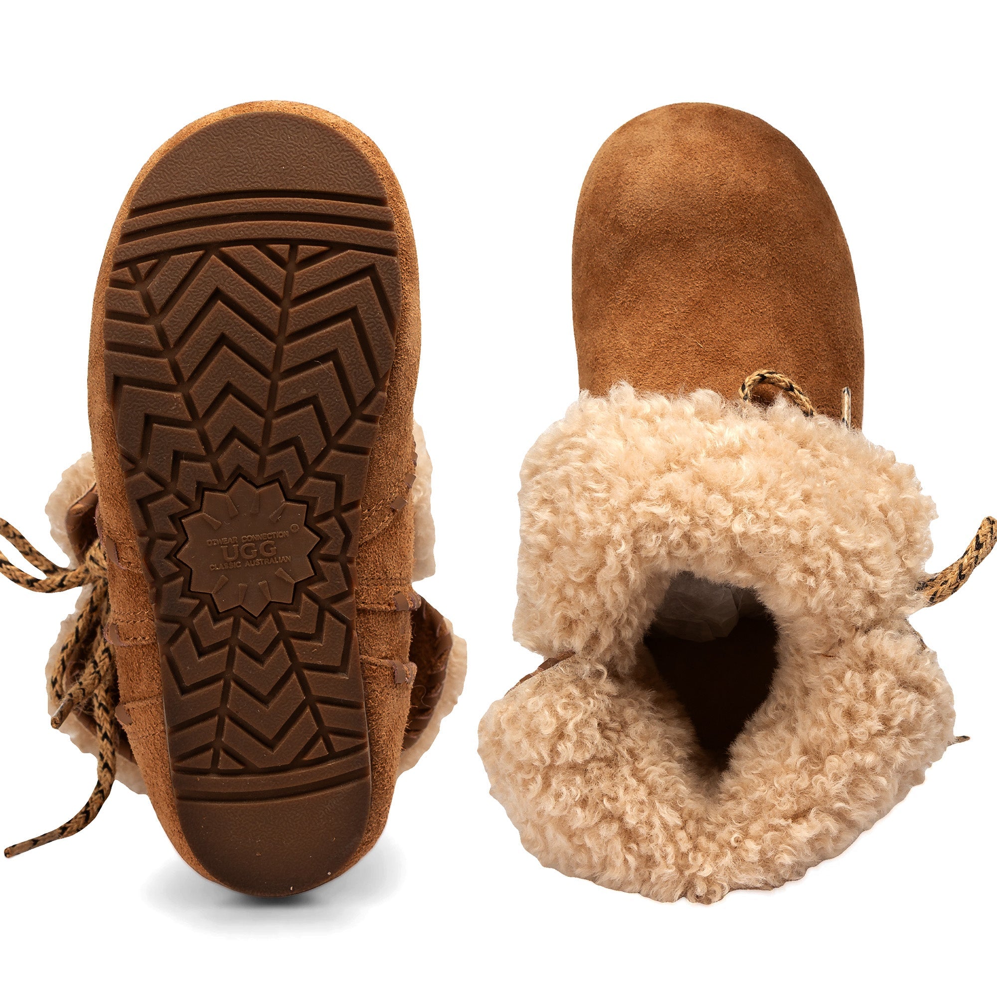 Lace Wrap Ugg Boots