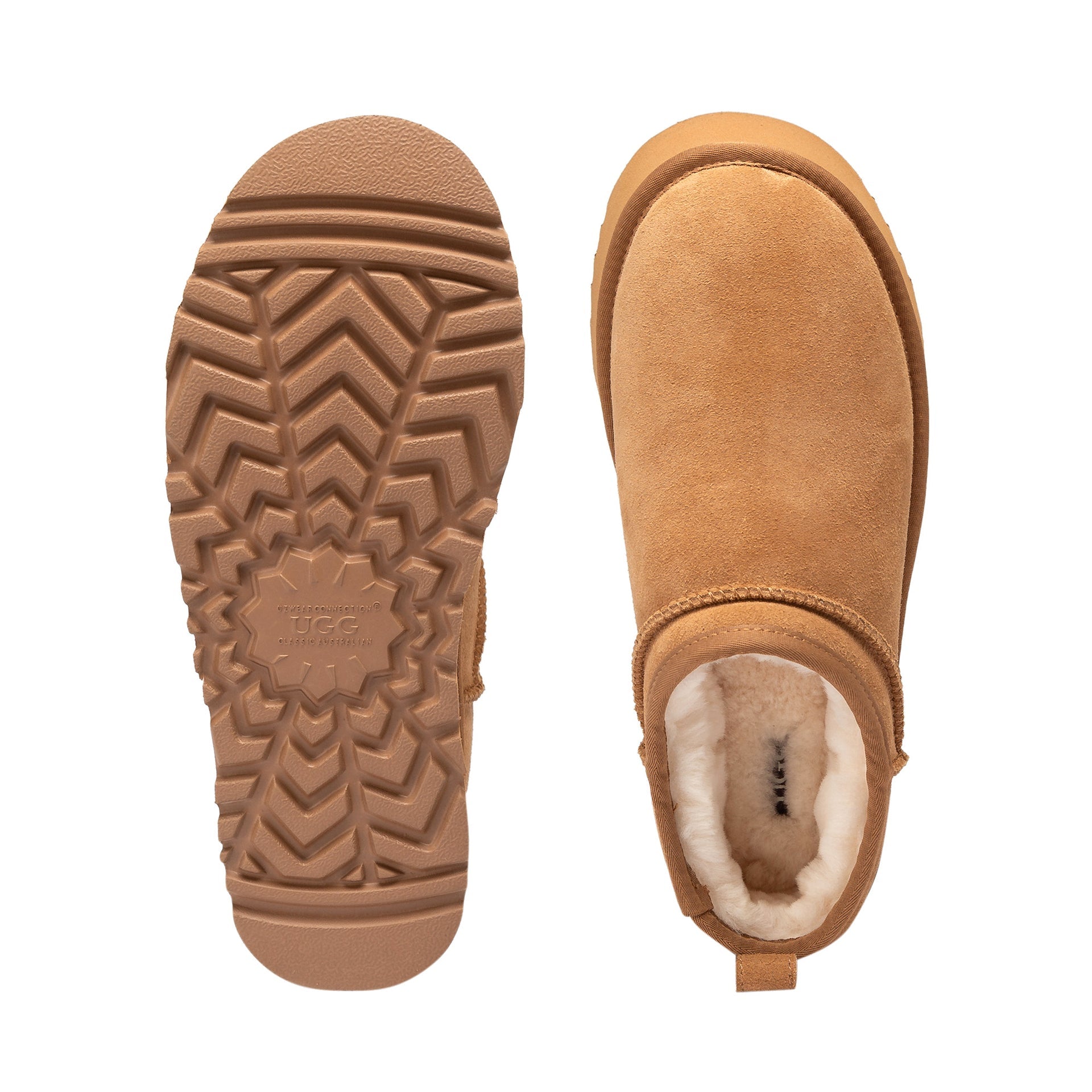 Pat Platform Ugg Boots, for women in Chestnut view 10