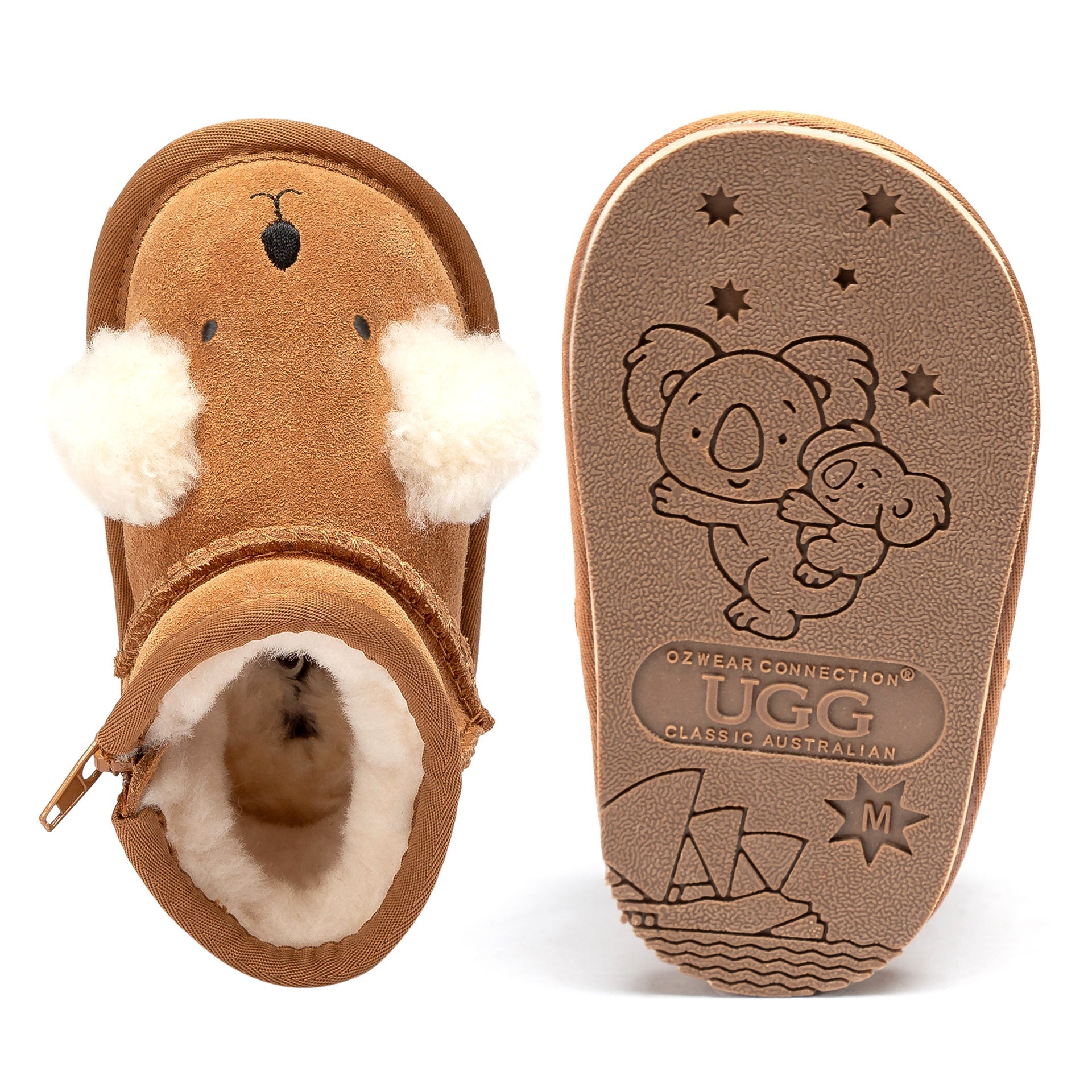 Kids Koala Uggs, boots in Chestnut view 10