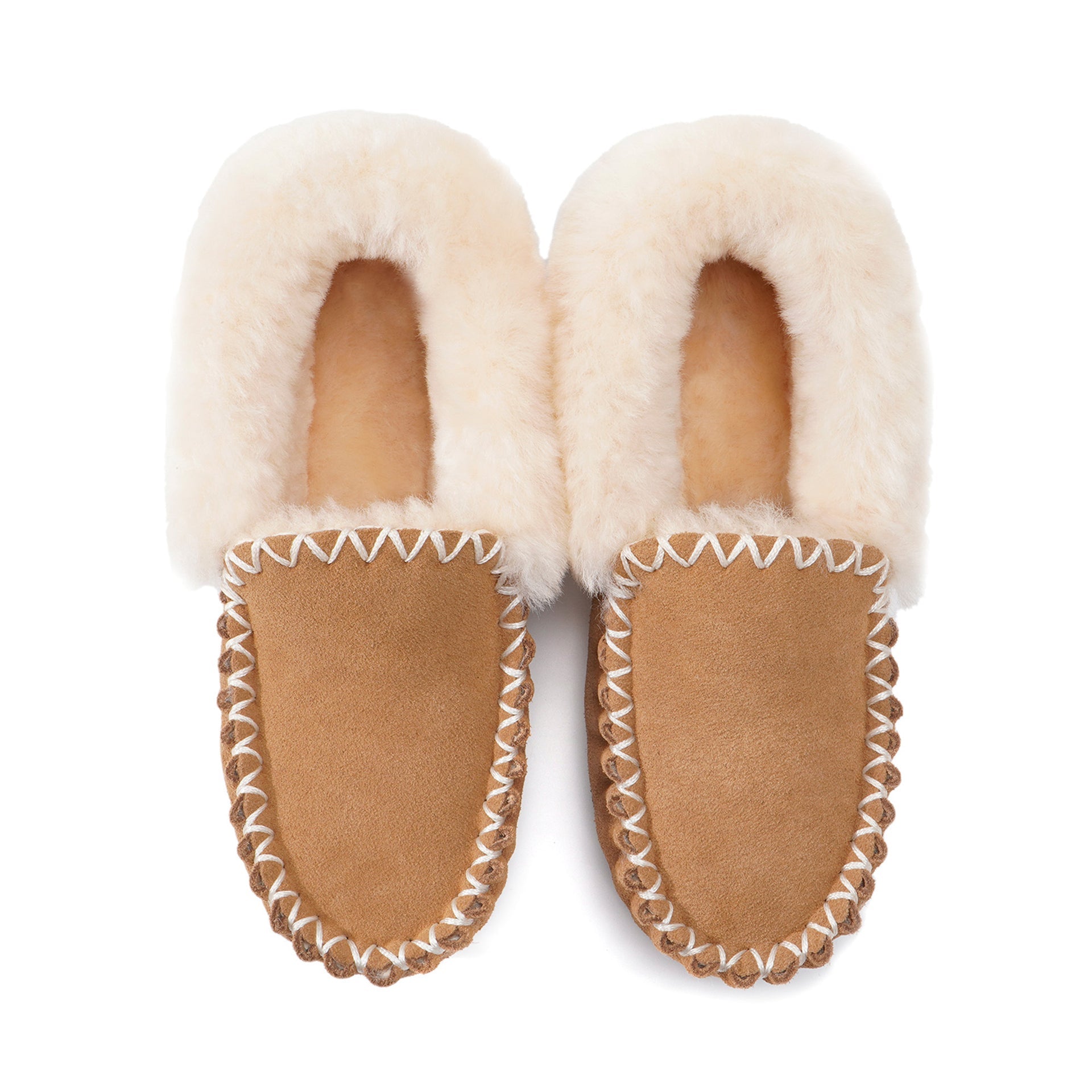 Premium Moccasin Uggs, for women and men in Chestnut view 5