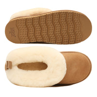Fluffy Ugg Slippers, for women in Chestnut view 5