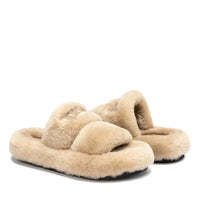 Fluffy Supreme Uggs, women's slippers in Bronze view 10