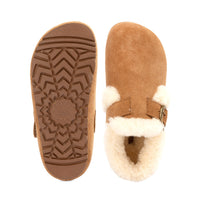 Fluffy Belts Ugg Slippers, for women in Chestnut view 6