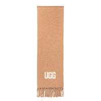 Cashmere Aus Wool Scarf Uggs, for women and men in Camel view 10