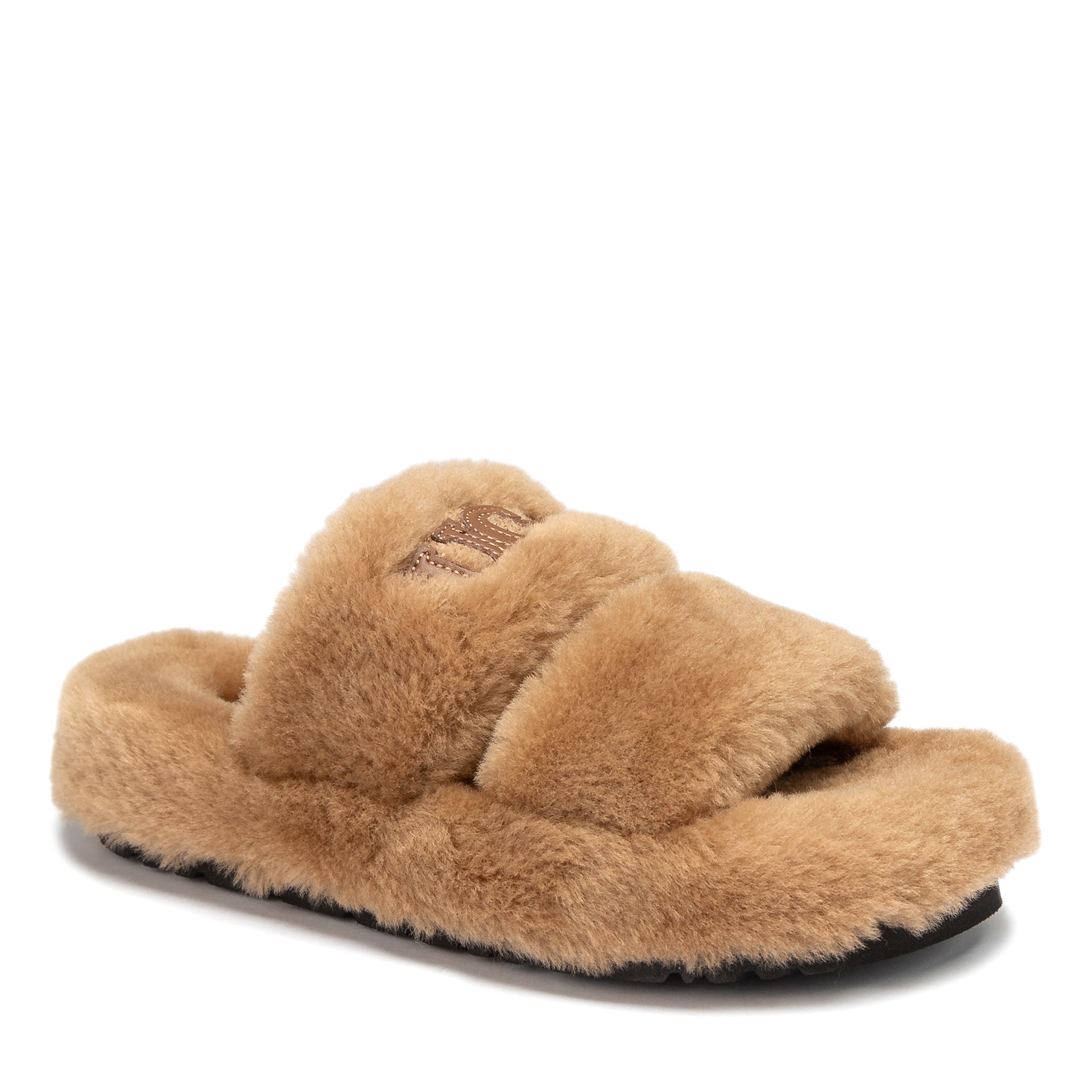 Fluffy Supreme Uggs, women's slippers in Chestnut view 12