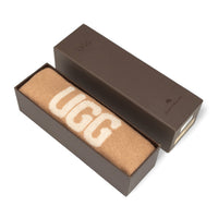 Cashmere Aus Wool Scarf Uggs, for women and men in Camel view 13