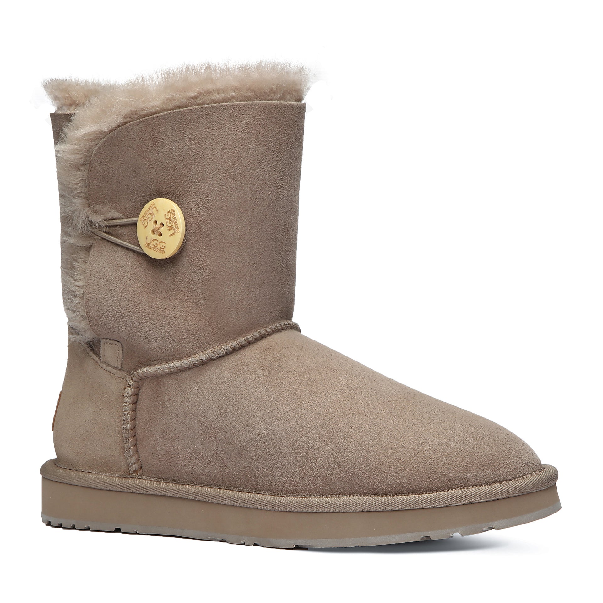 Classic Mid Button Uggs, women's boots in Clay Brown view 12