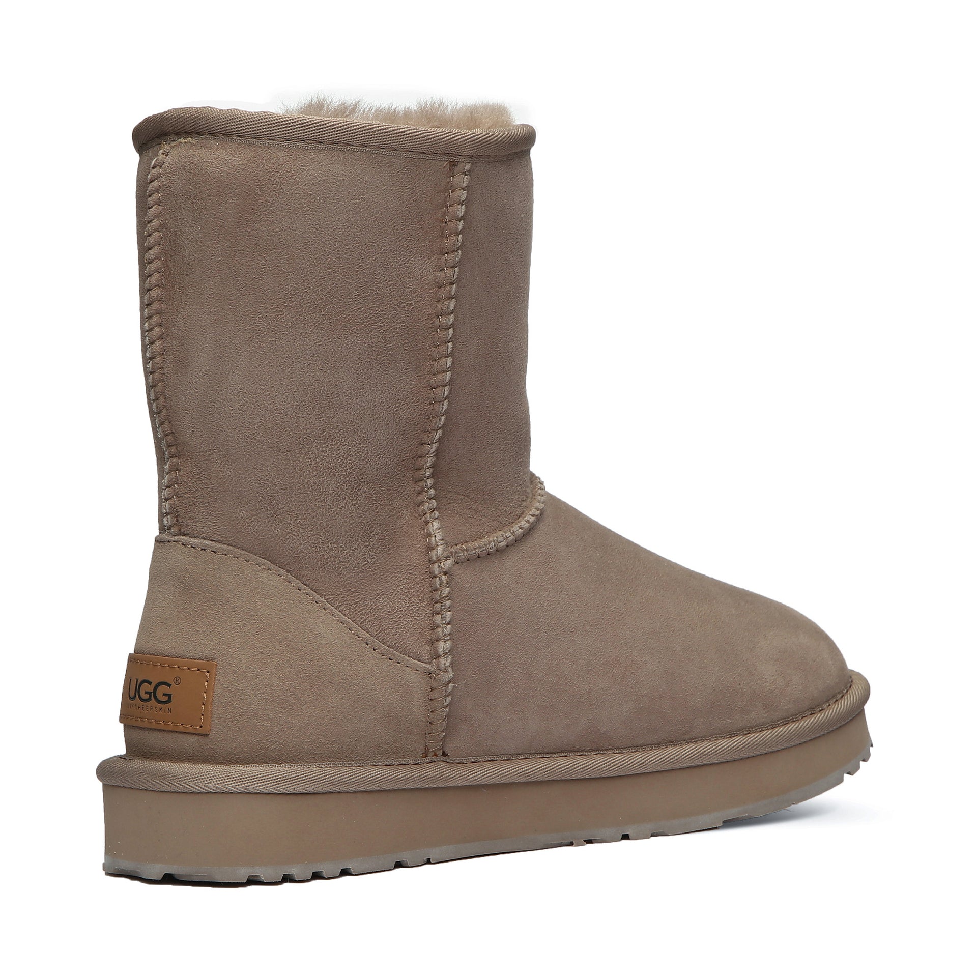 Classic Mid Uggs, women's and men's boots in Clay Brown view 13